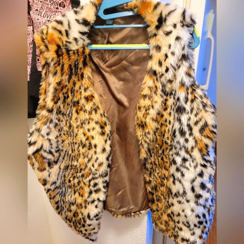 Leopard Fur Vest